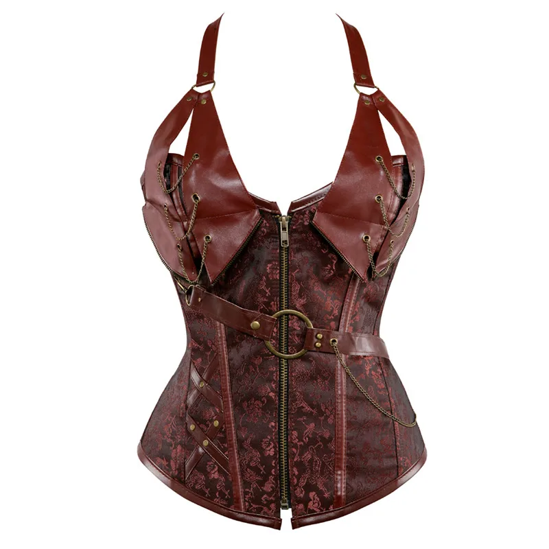Sapubonva steampunk clothing w - Boning Corset Steel reseña y precio