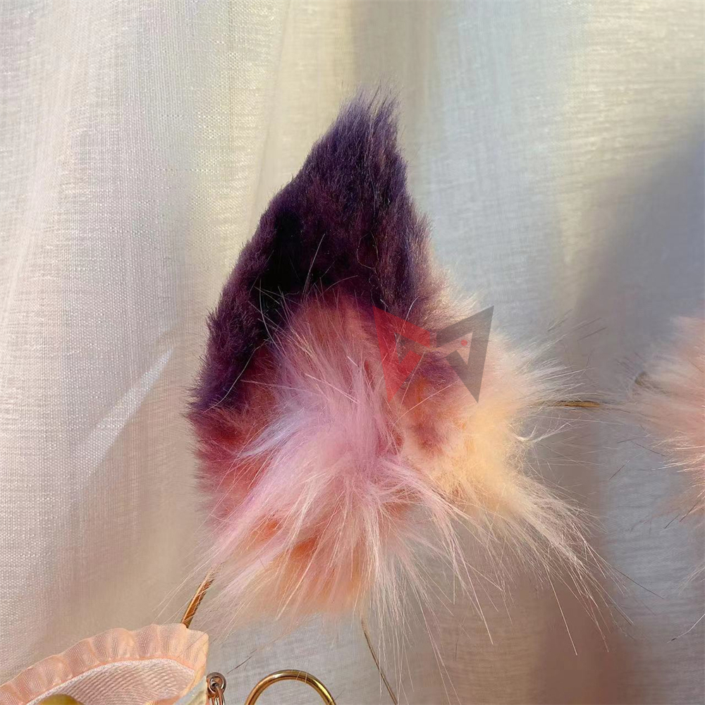 New Handmade Work Pink Fox Ear - Cosplay Prop Works reseña y precio