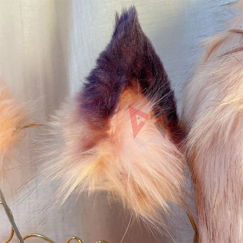 New Handmade Work Pink Fox Ear - Cosplay Prop Works reseña y precio