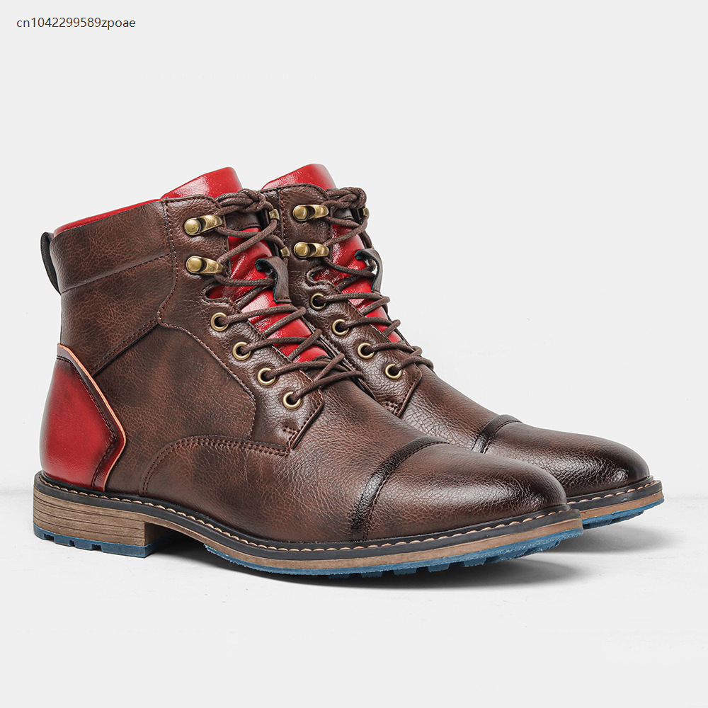 Men's Leather Boots Single Boo - Cosplay Prop Works reseña y precio