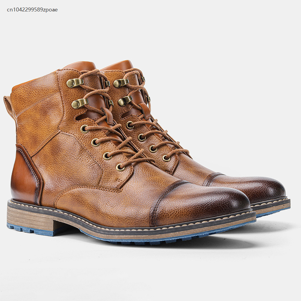 Men's Leather Boots Single Boo - Cosplay Prop Works reseña y precio