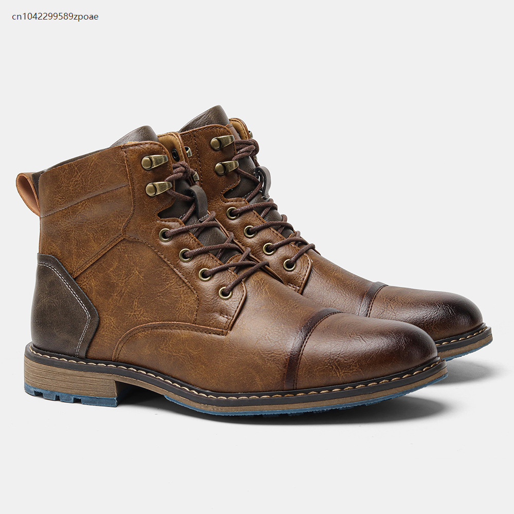 Men's Leather Boots Single Boo - Cosplay Prop Works reseña y precio