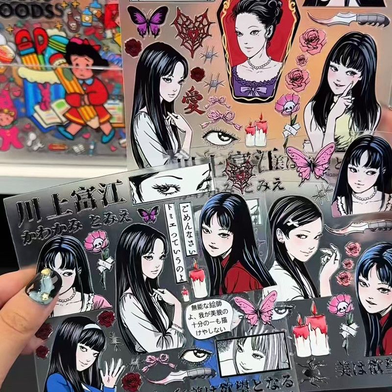 Tomie Kawakami Relief Sticker  - Cosplay Fire Prop reseña y precio