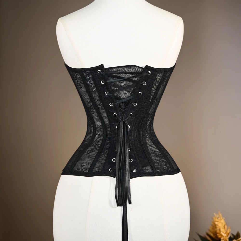 Women Mesh Corset Busiter Over - Boning Corset Steel reseña y precio
