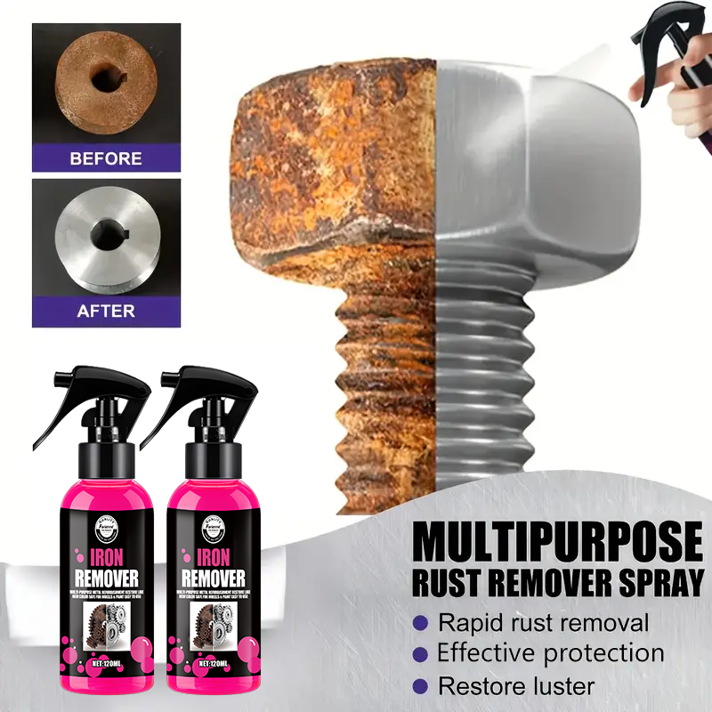 All-Purpose Rust Remover Spray - Metallic Spray Paint reseña y precio