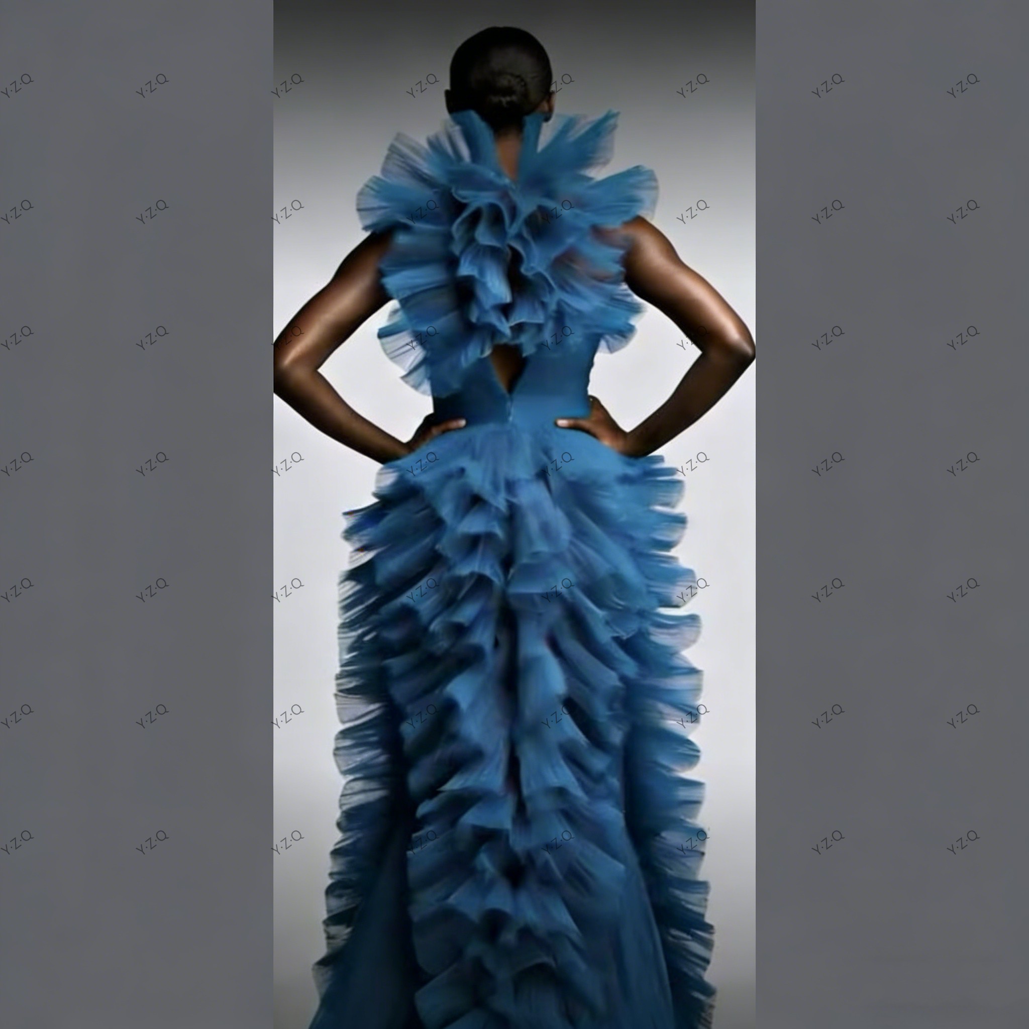 Dreamlike Blue Dresses Layered - Briar Cosplay Prop reseña y precio