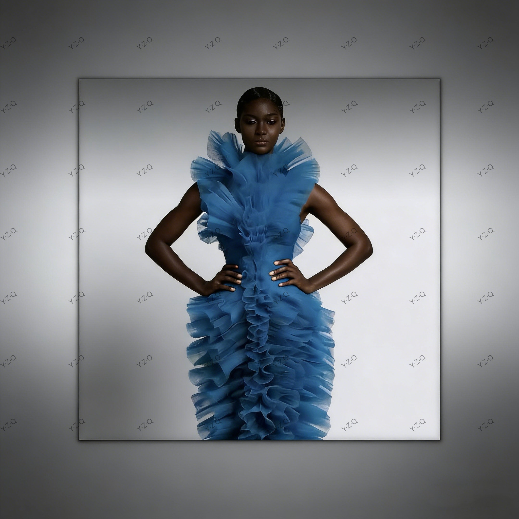 Dreamlike Blue Dresses Layered - Briar Cosplay Prop reseña y precio