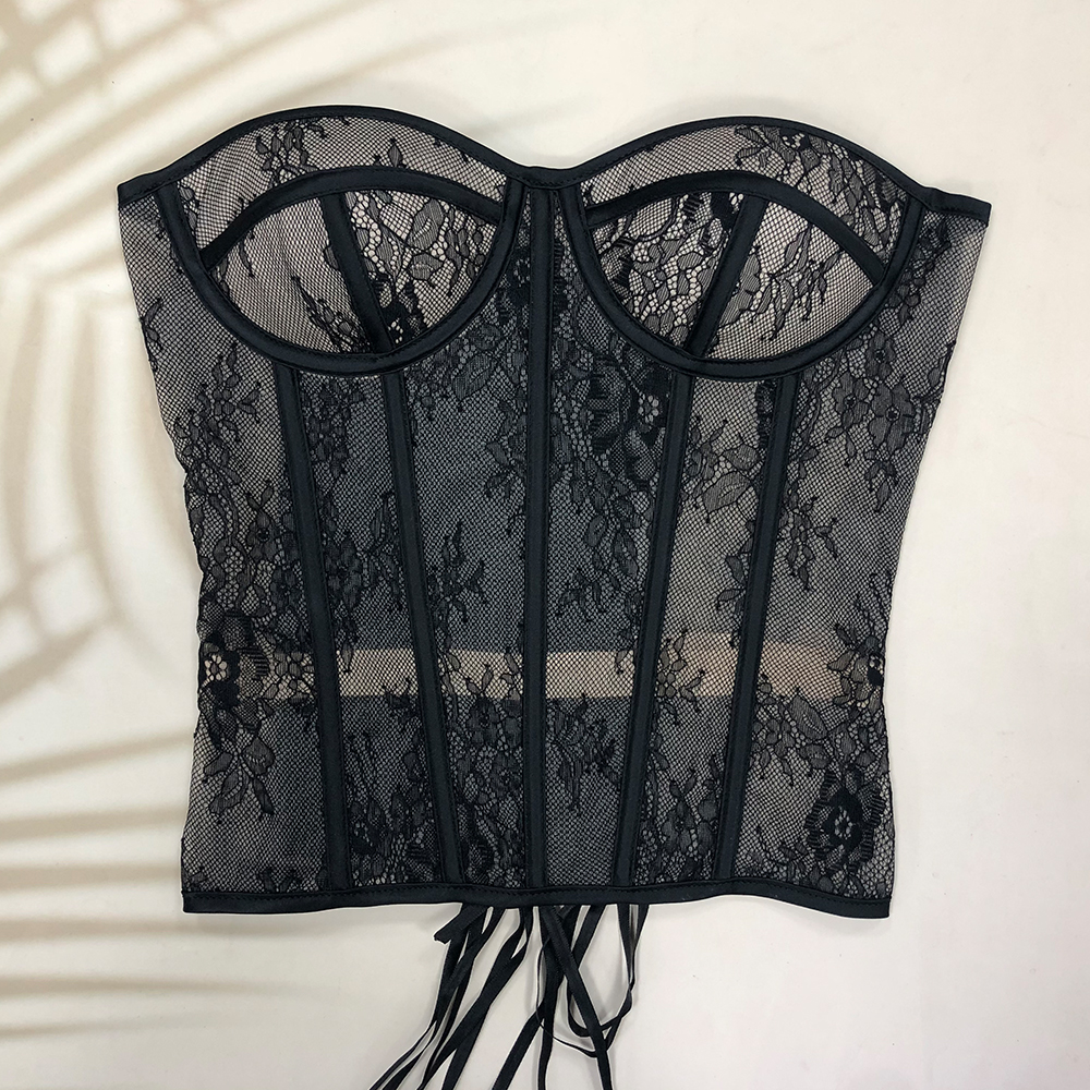 Steel Bone Korset Woman Hollow - Boning Corset Steel reseña y precio
