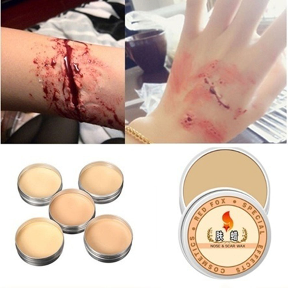 30g Face Body Fake Scar Wax Ha - Cosplay Prop Paint reseña y precio