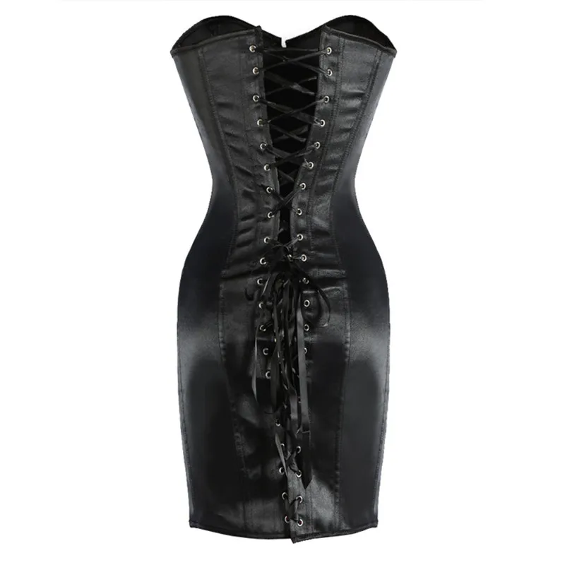 Punk Women Sexy Corset Dress W - Boning Corset Steel reseña y precio