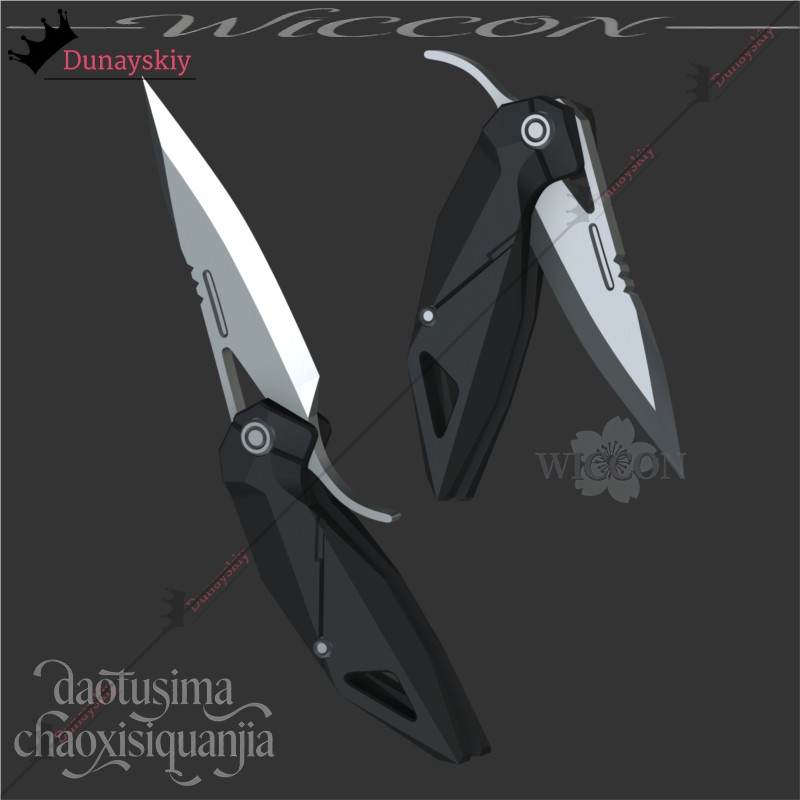 YiNuo*/Anime Game Zenless Zone - Cosplay Prop Knife reseña y precio