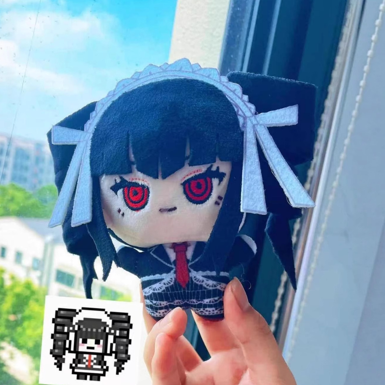 10cm Celestia Ludenberg Plushi - Cosplay Plushie Prop reseña y precio