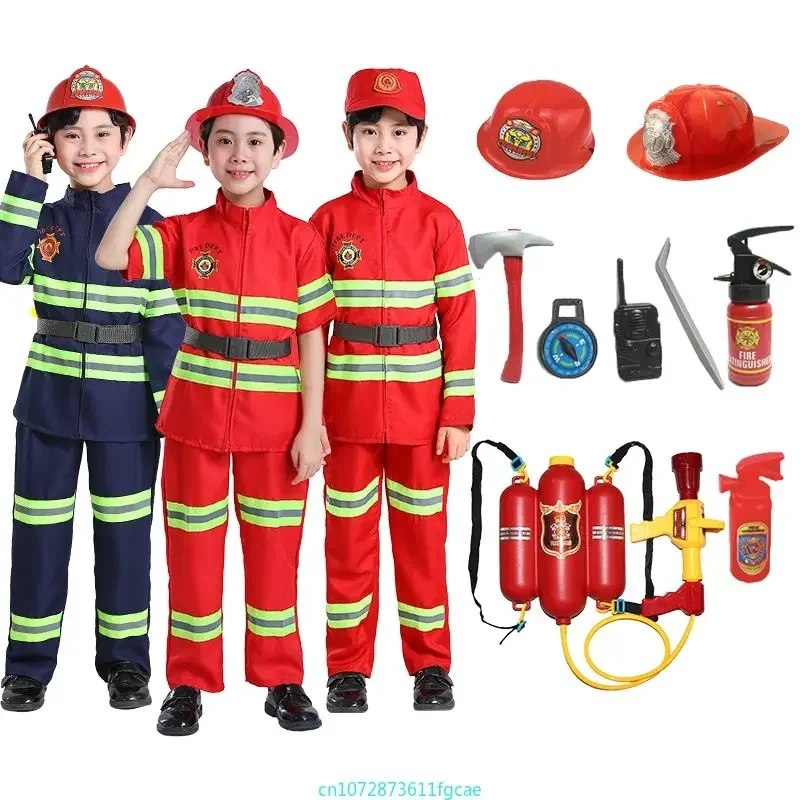 Children Firefighter Uniform S - Cosplay Prop Works reseña y precio