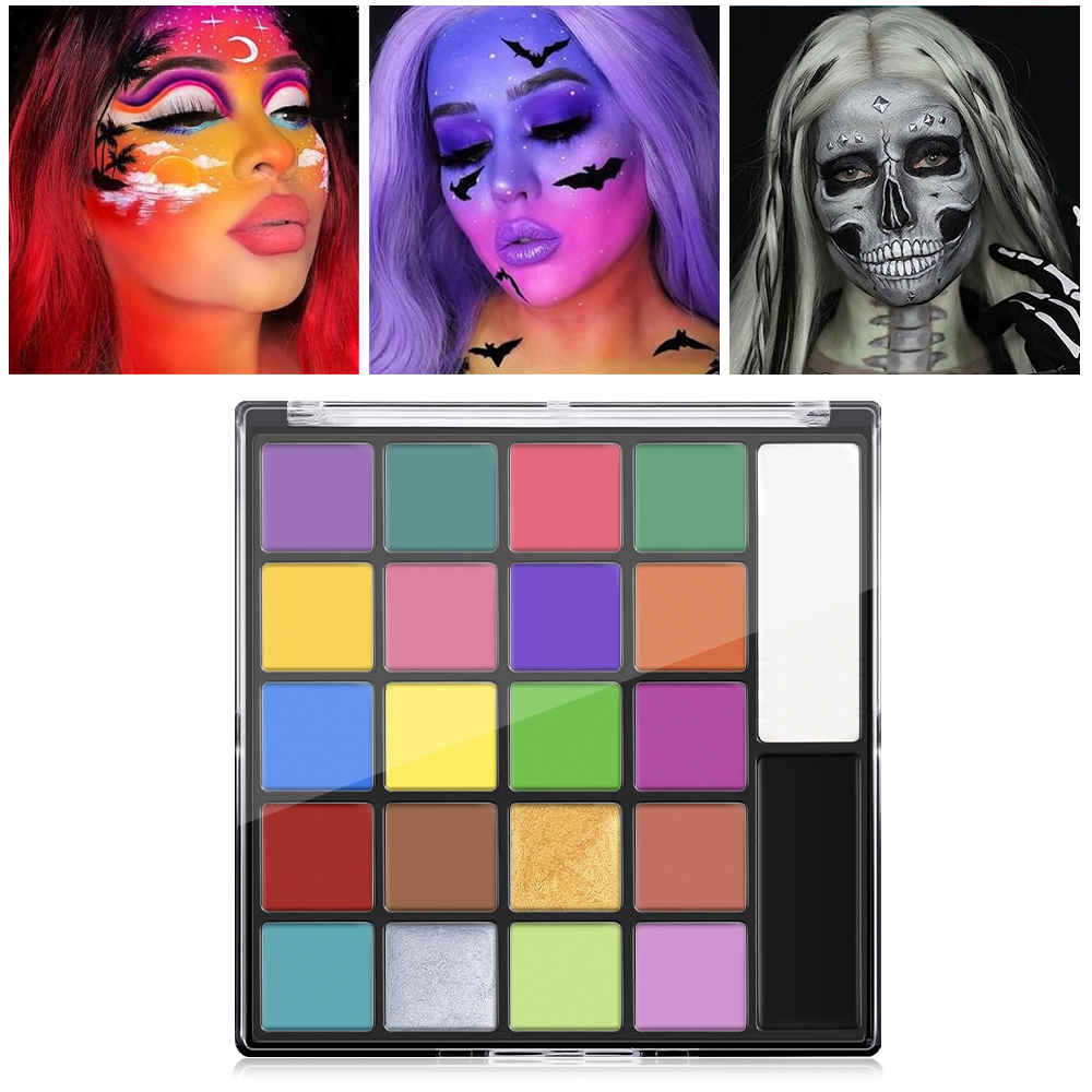 22 Color Face Body Painting Ki - Cosplay Prop Paint reseña y precio