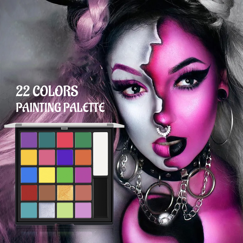 22 Color Face Body Painting Ki - Cosplay Prop Paint reseña y precio