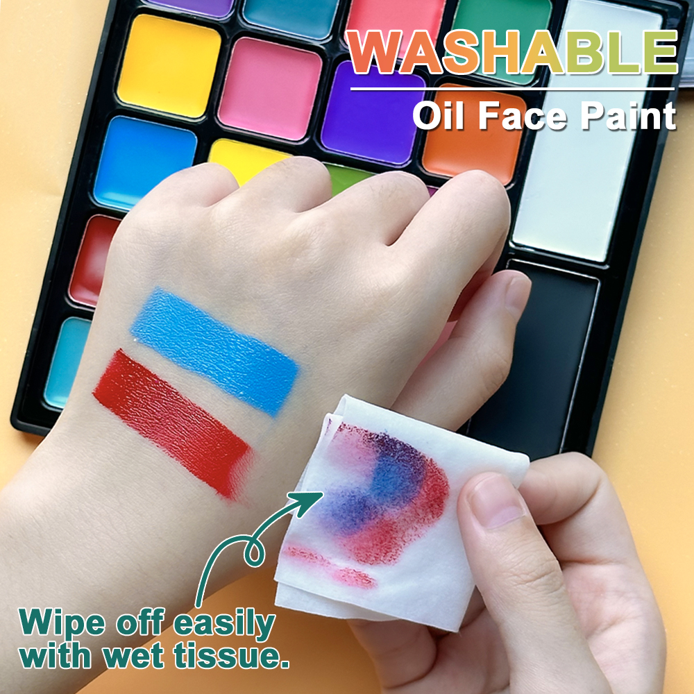 22 Color Face Body Painting Ki - Cosplay Prop Paint reseña y precio