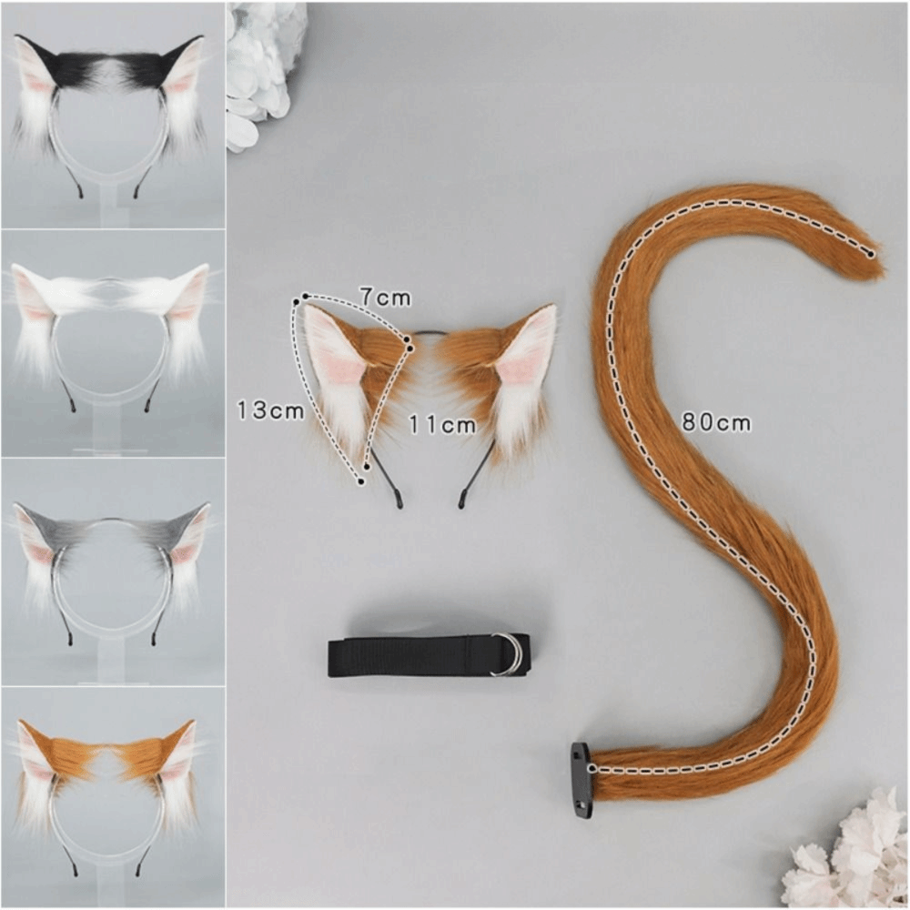 New Realistic Cat Ear Headband - Cosplay Prop Kit reseña y precio