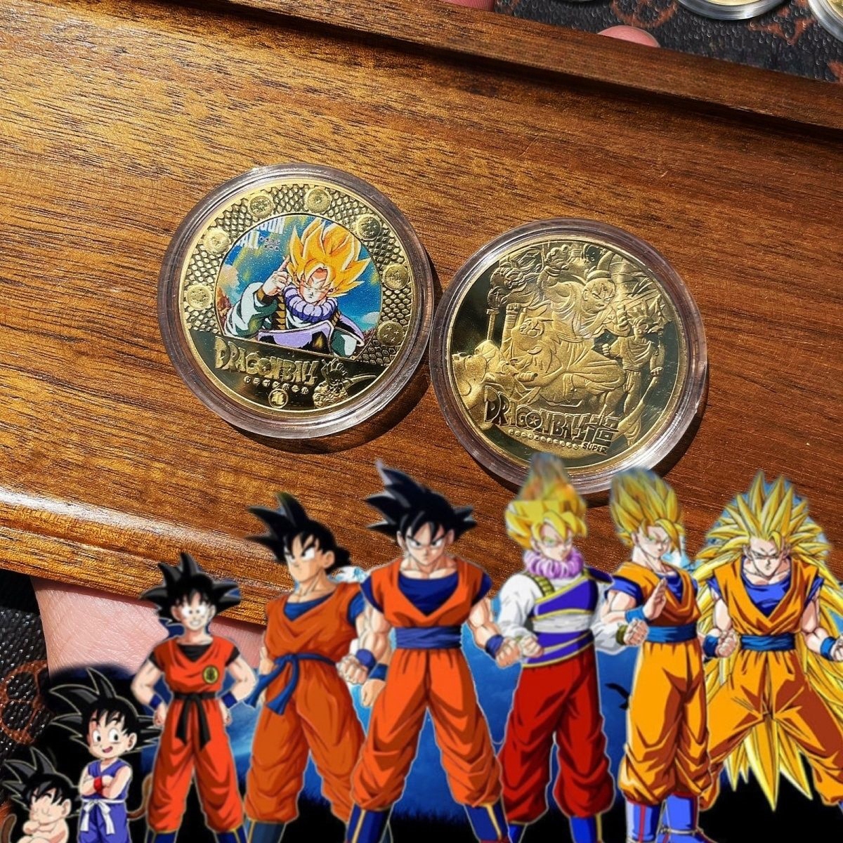 Dragon Ball Collect Gold Coin  - Cosplay Fire Prop reseña y precio