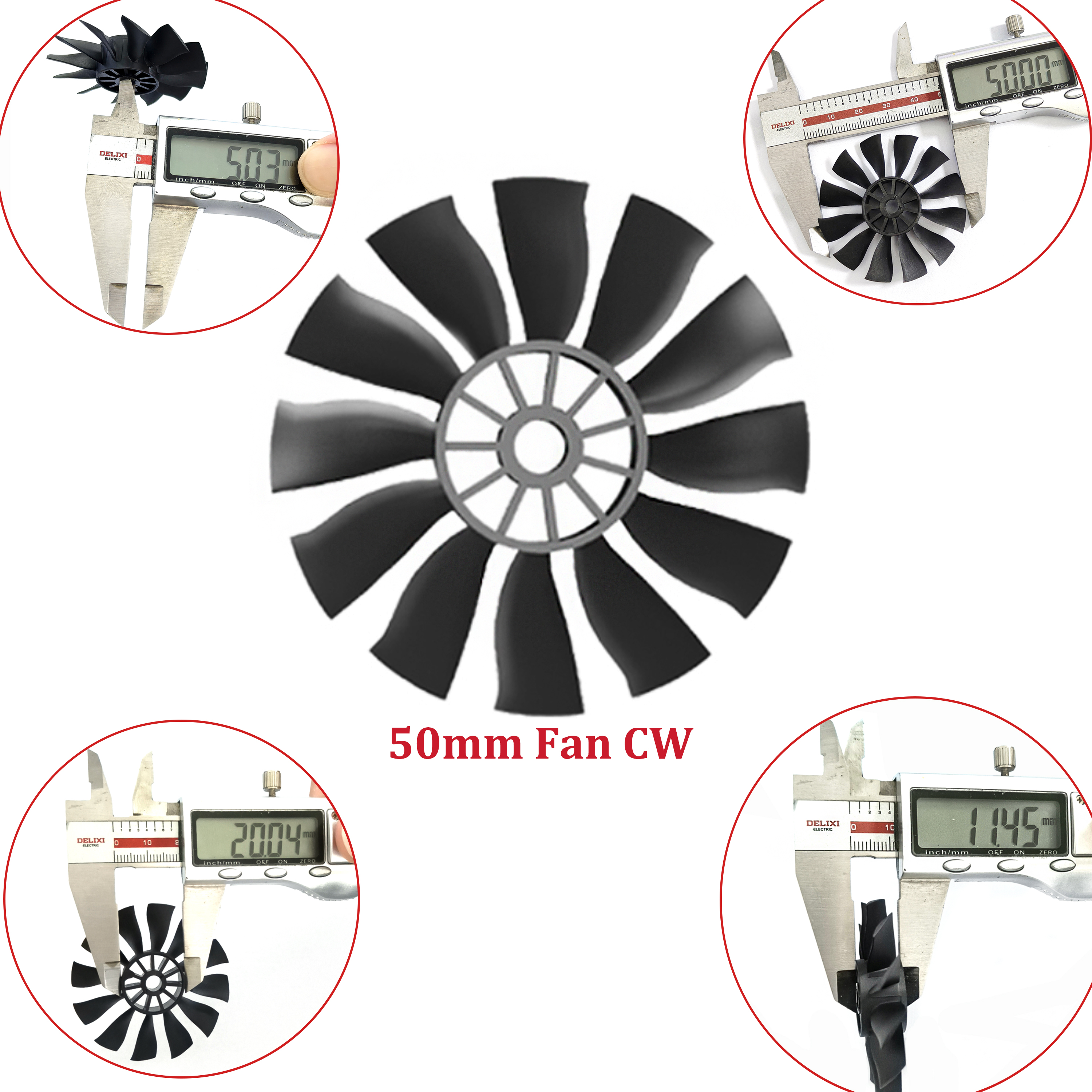 QX-MOTOR 12Blades CW CCW 70mm  - Ekko Cosplay Prop reseña y precio