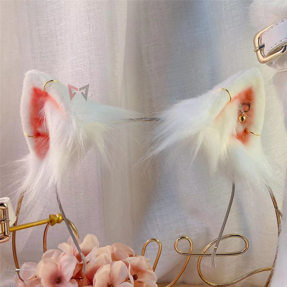 New Handmade Work White Cat Ea - Cosplay Prop Works reseña y precio