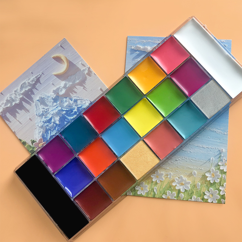 20 Colors Face Body Oil Painti - Cosplay Prop Paint reseña y precio