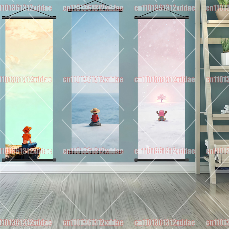 One Piece Scroll Painting HD P - Anime Cosplay Prop reseña y precio