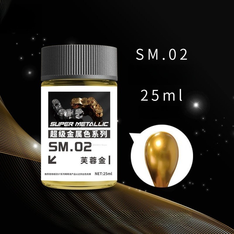SM01-SM18 Super Metallic Color - Metallic Spray Paint reseña y precio