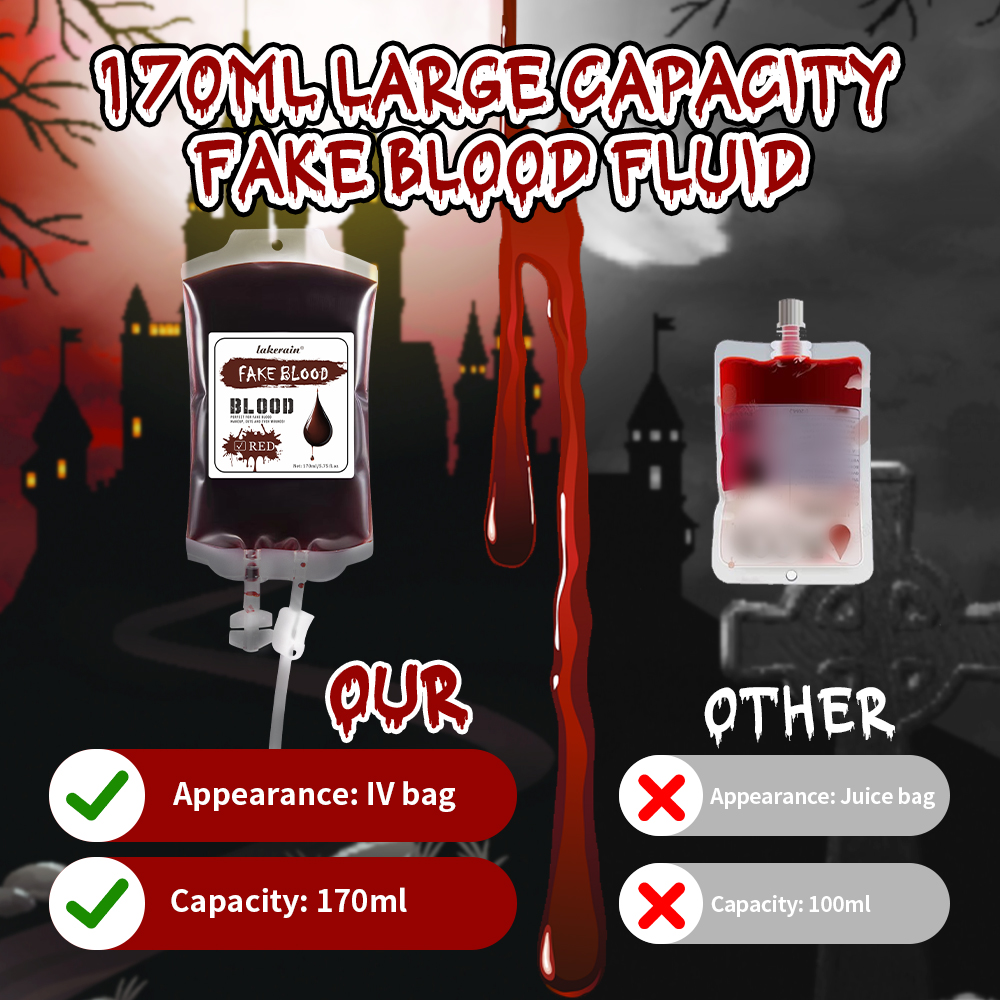 Lakerain Fake Blood 170ML Hall - Cosplay Prop Paint reseña y precio
