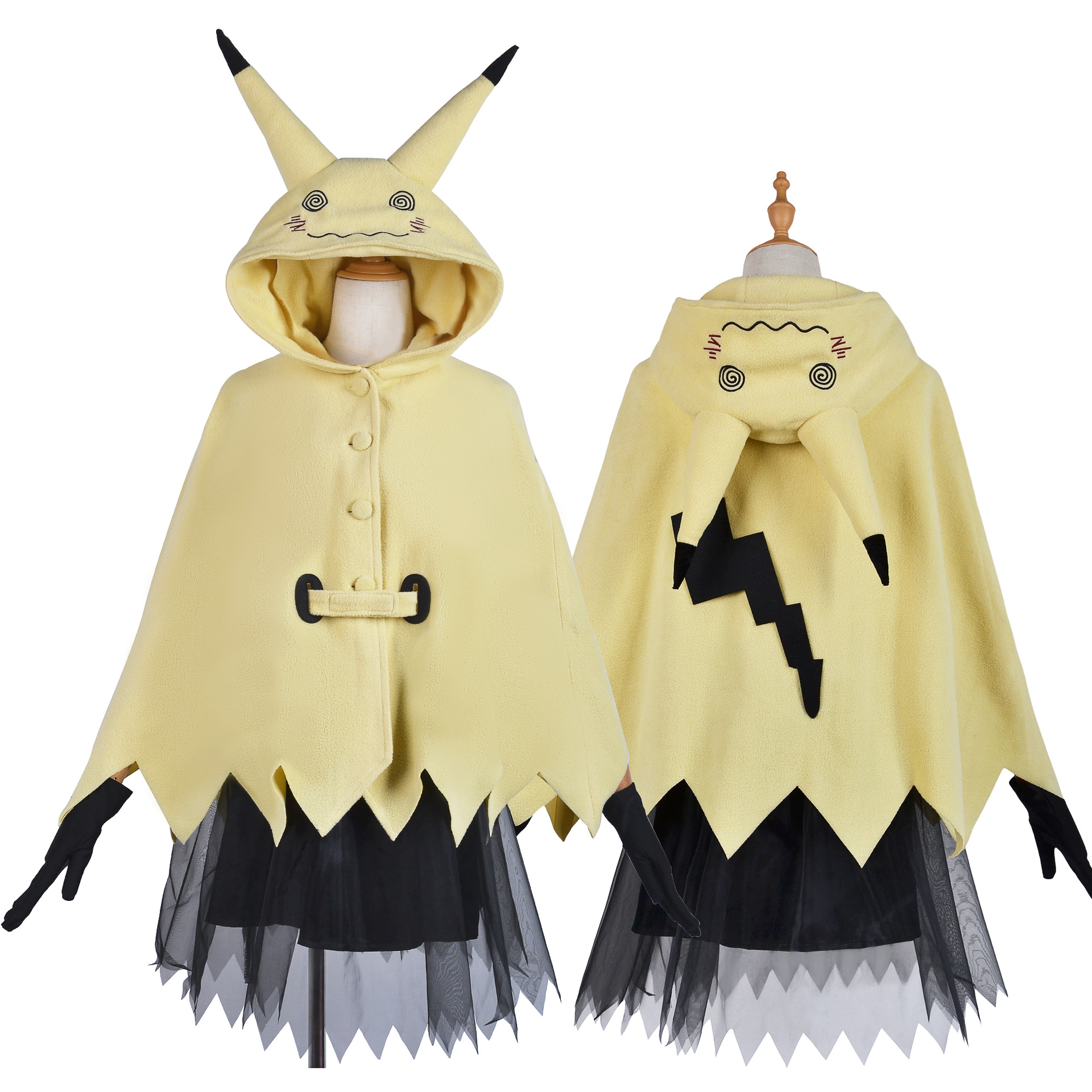 Mimikyu Cosplay Costume Anime  - Cosplay Fire Prop reseña y precio