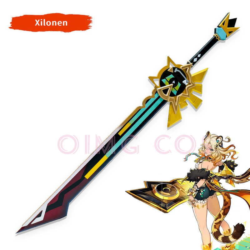Genshin Impact Xilonen Cosplay - Cosplay Prop Knife reseña y precio