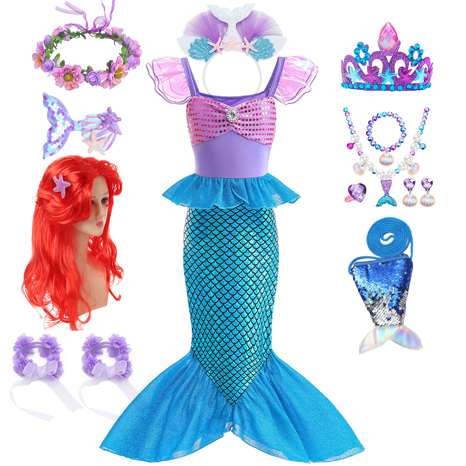 Mermaid Birthday Party Dress S - Briar Cosplay Prop reseña y precio