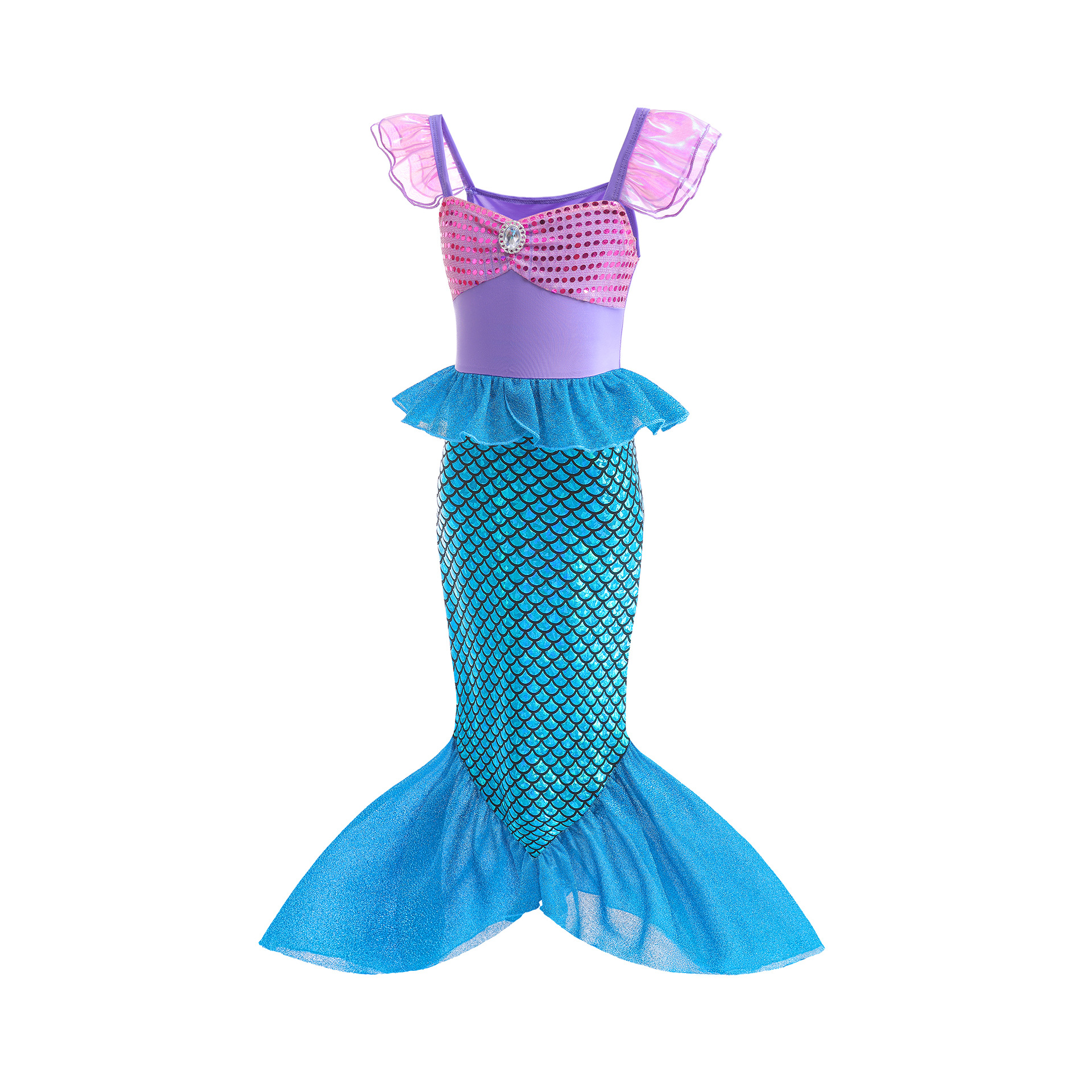 Mermaid Birthday Party Dress S - Briar Cosplay Prop reseña y precio