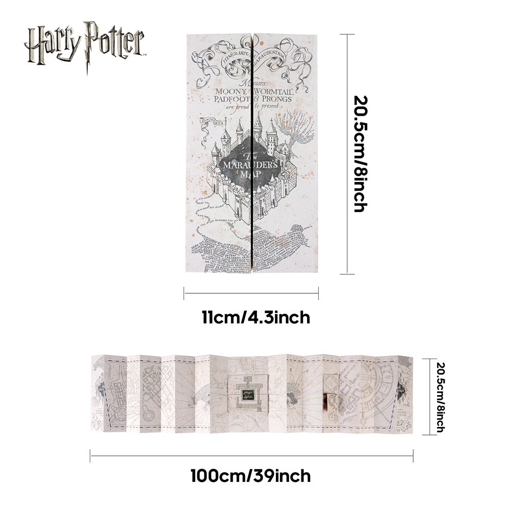 1PC Map Of The Marauder's Scho - Anime Cosplay Prop reseña y precio
