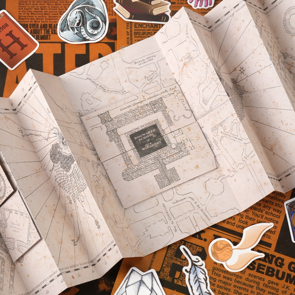 1PC Map Of The Marauder's Scho - Anime Cosplay Prop reseña y precio